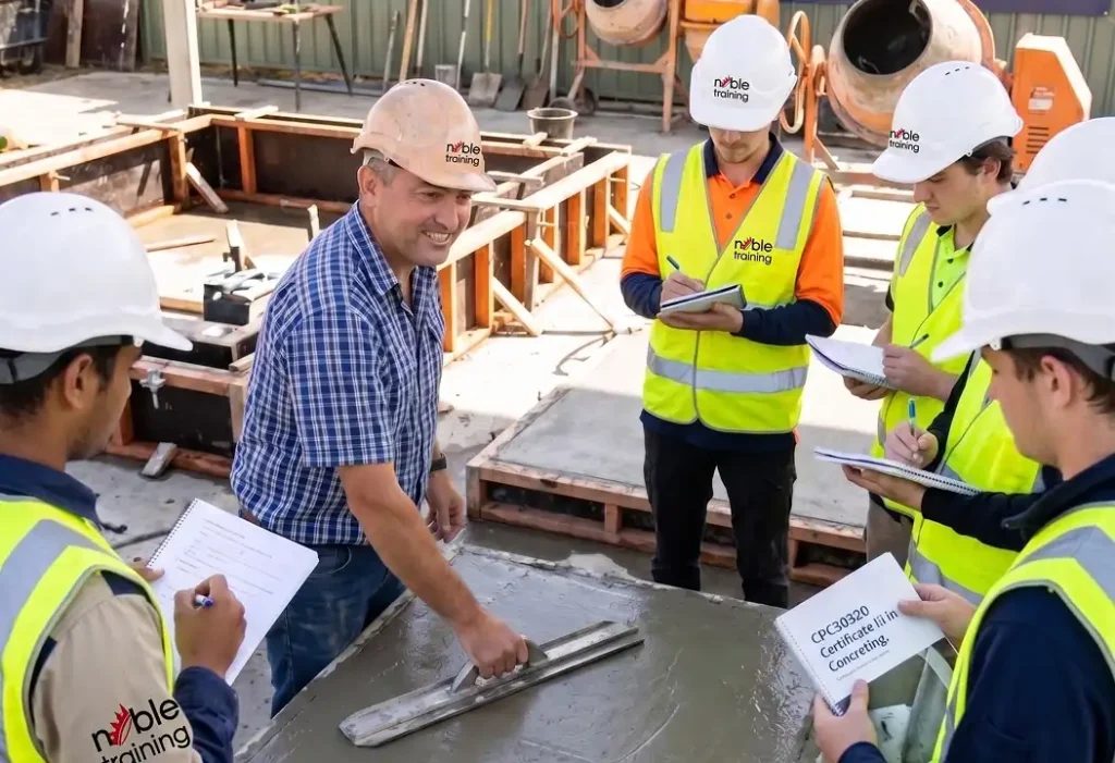 Certificate III in Concreting CPC30320